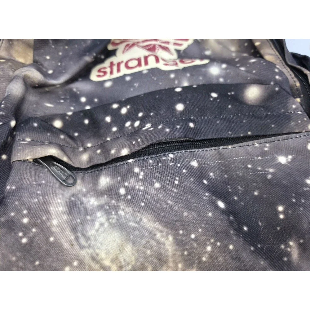 Stranger Things Demogorgon Galaxy Backpack Parody Print School Bag